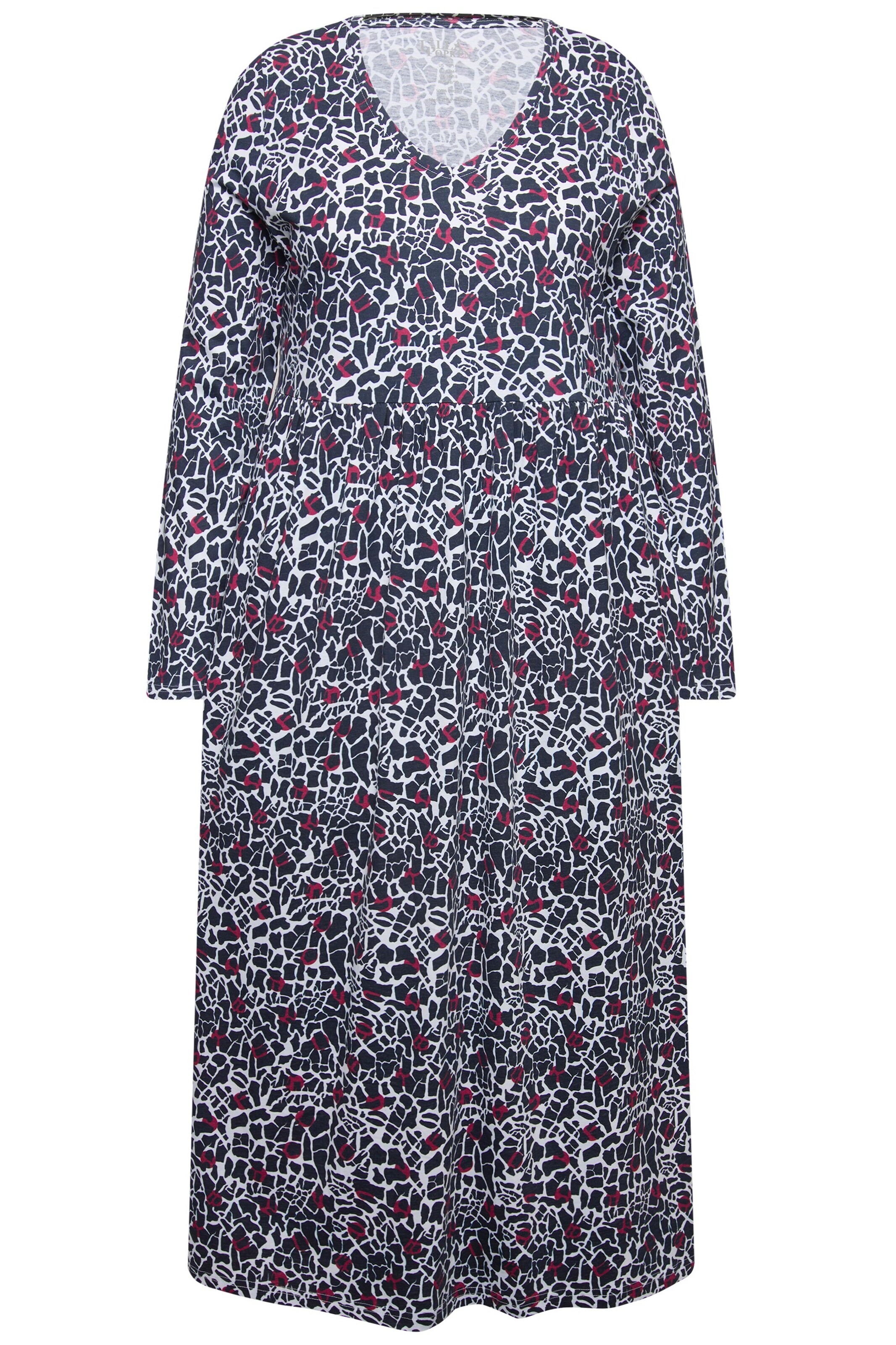 Ulla Popken Dress in Blue: front