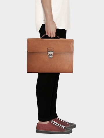 Picard Document Bag 'Toscana' in Brown