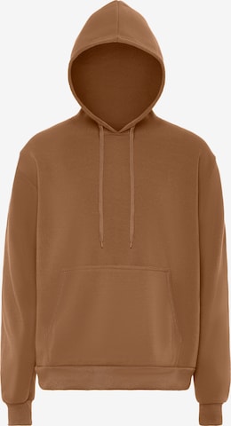 ALEKO Sweatshirt in Bruin: voorkant