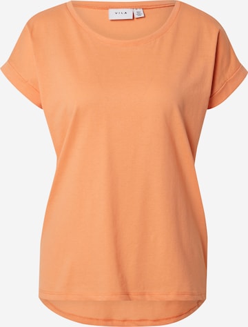 oranžinė VILA Marškinėliai 'VIDREAMERS': priekis
