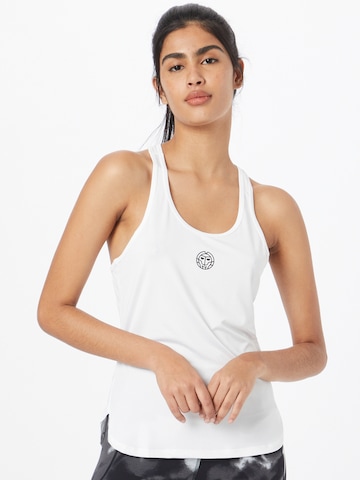 BIDI BADU Sports Top 'Mea Tech' in White: front