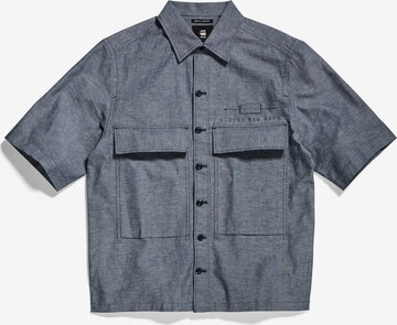 G-Star RAW Button Up Shirt in Grey: front