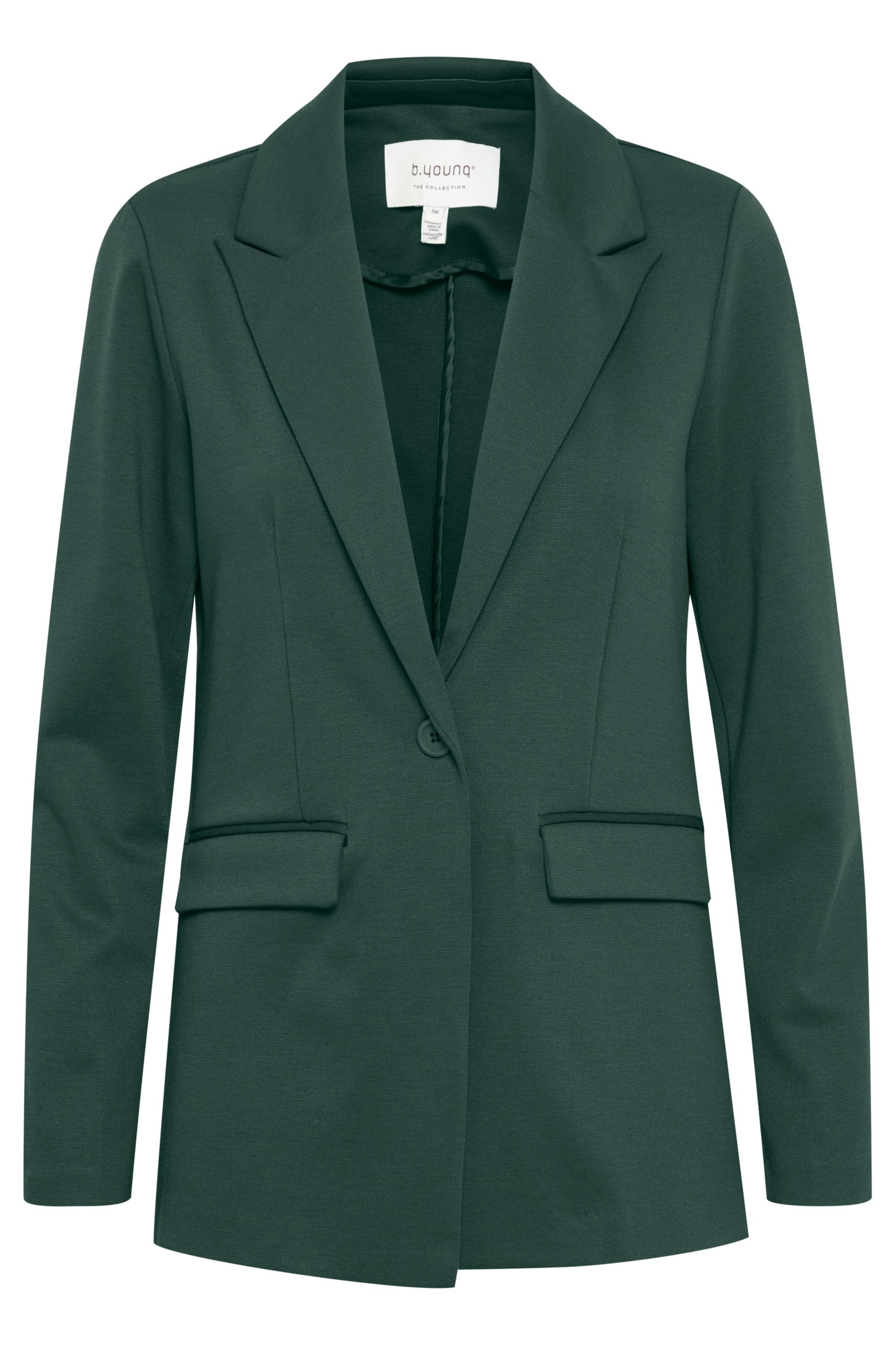 b.young Blazer 'Byrizetta' in Green: front