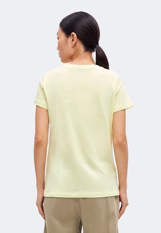 ARMANI EXCHANGE - Camiseta en amarillo: atrás