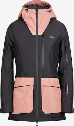 Fundango Winterjacke 'Poplar ECO ' in Grau: Vorderseite