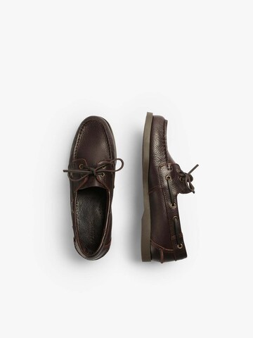 Scalpers Curiel Boat Shoes ' ' in Braun