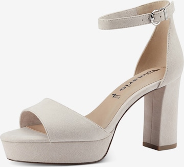 TAMARIS Sandals in Beige: front