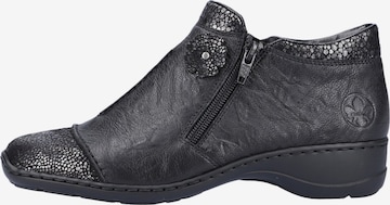 Bottines Rieker en noir : devant