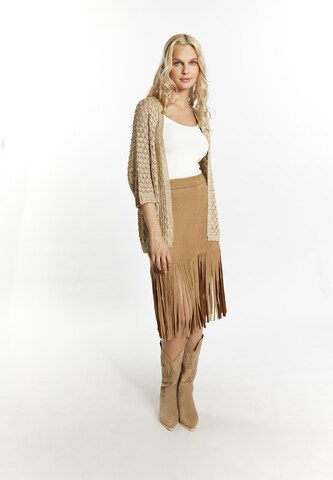 Cardigan IZIA en or