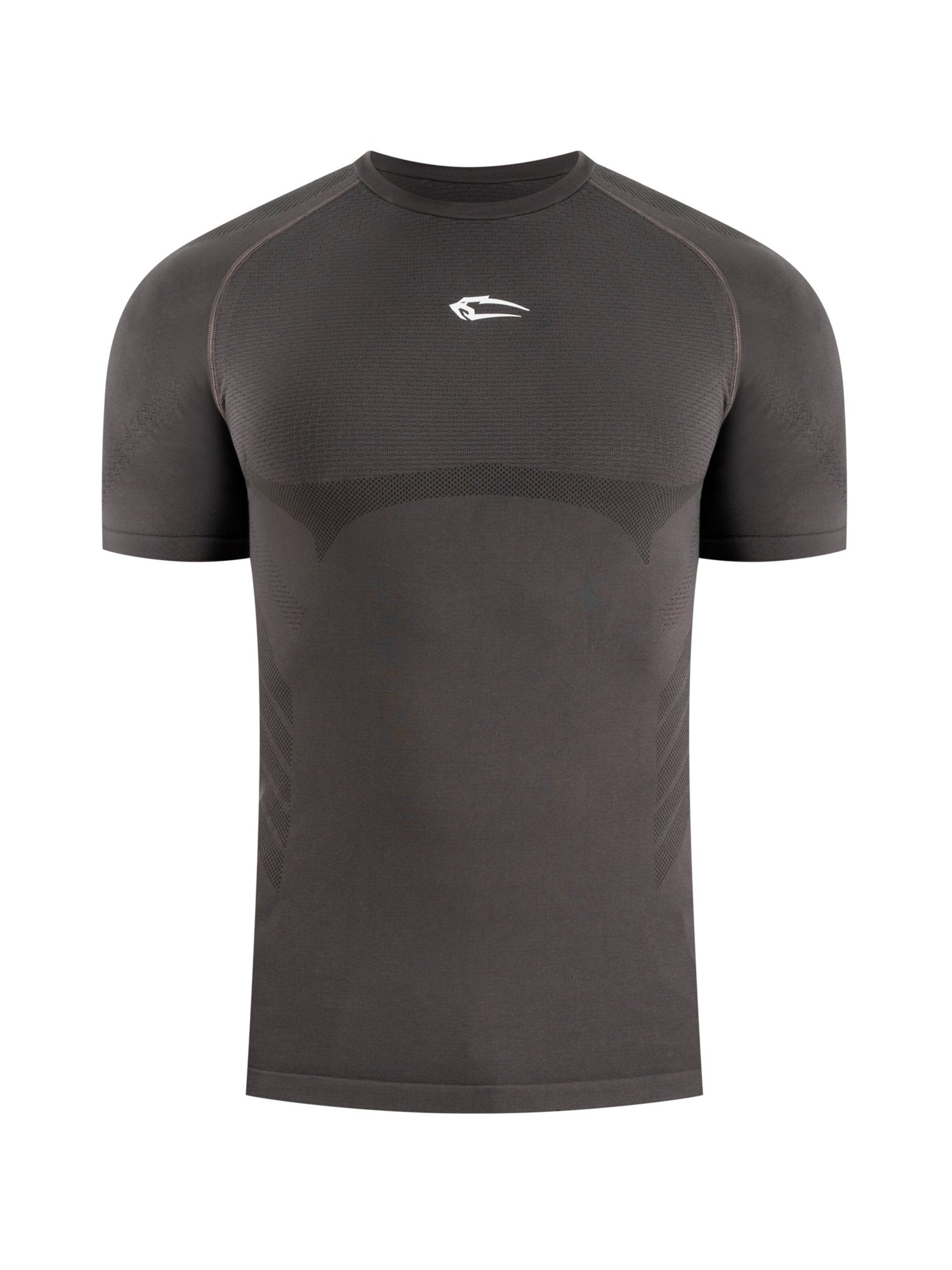 Smilodox Shirt in Grijs: voorkant