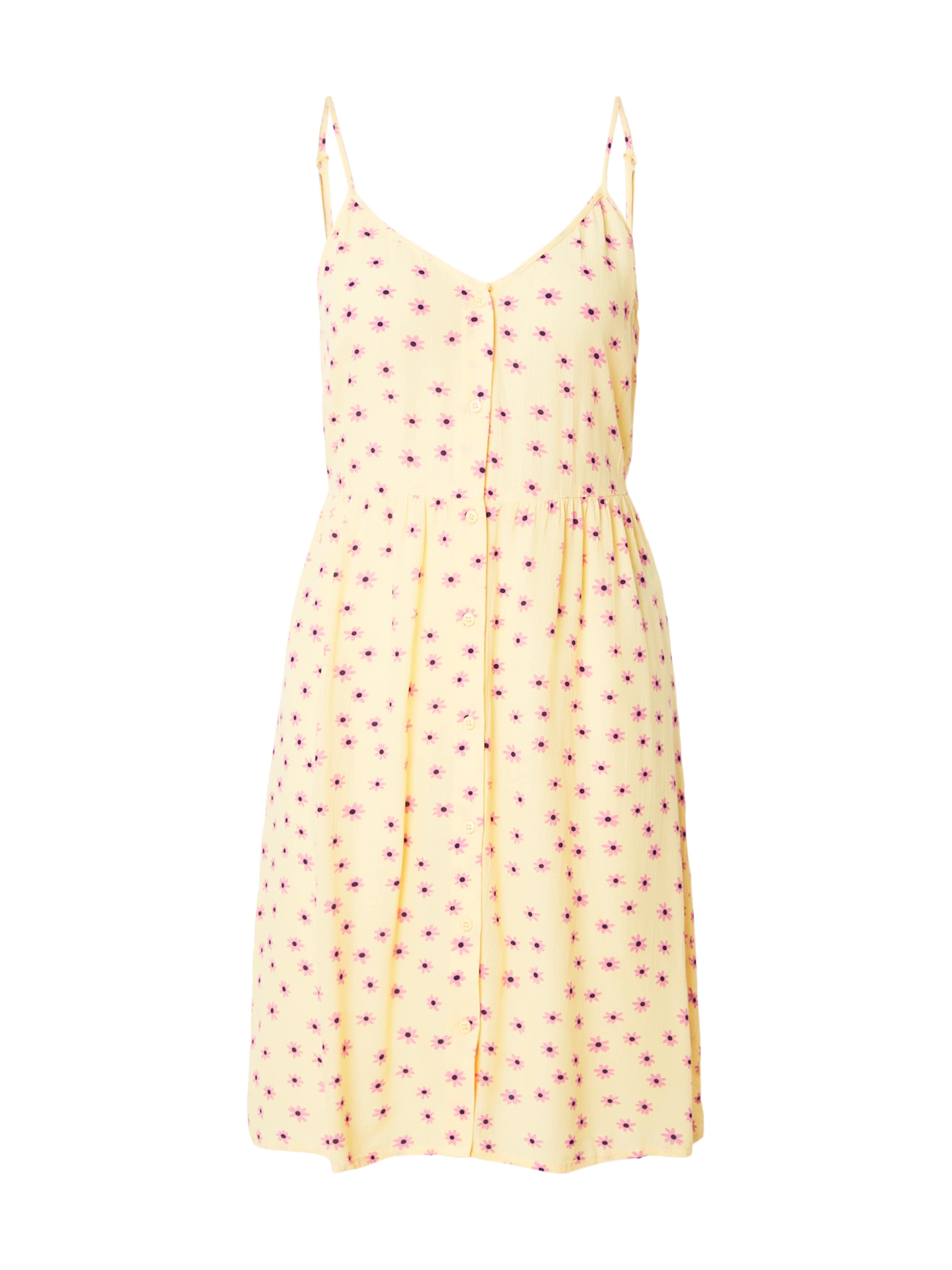 geltona PIECES Vasarinė suknelė 'PCEVIE': priekis