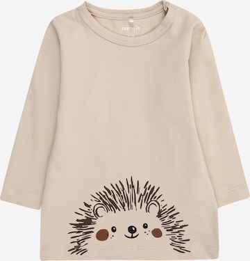 Maglietta 'NBNONI' di NAME IT in beige: frontale