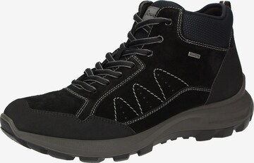 SIOUX Lace-Up Boots 'Outsider' in Black: front