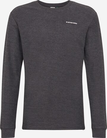 T-Shirt G-Star RAW en gris : devant