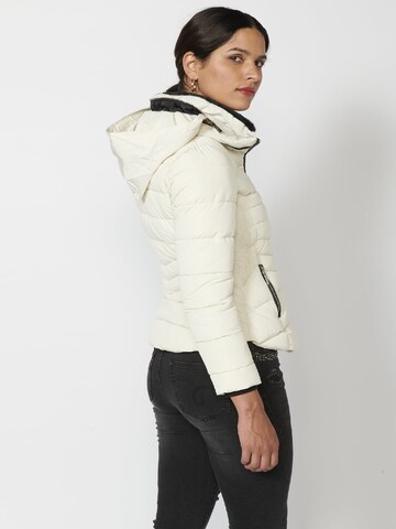 KOROSHI Winter Jacket in White