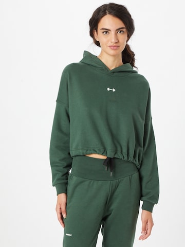 NEBBIA Sportief sweatshirt in Groen: voorkant