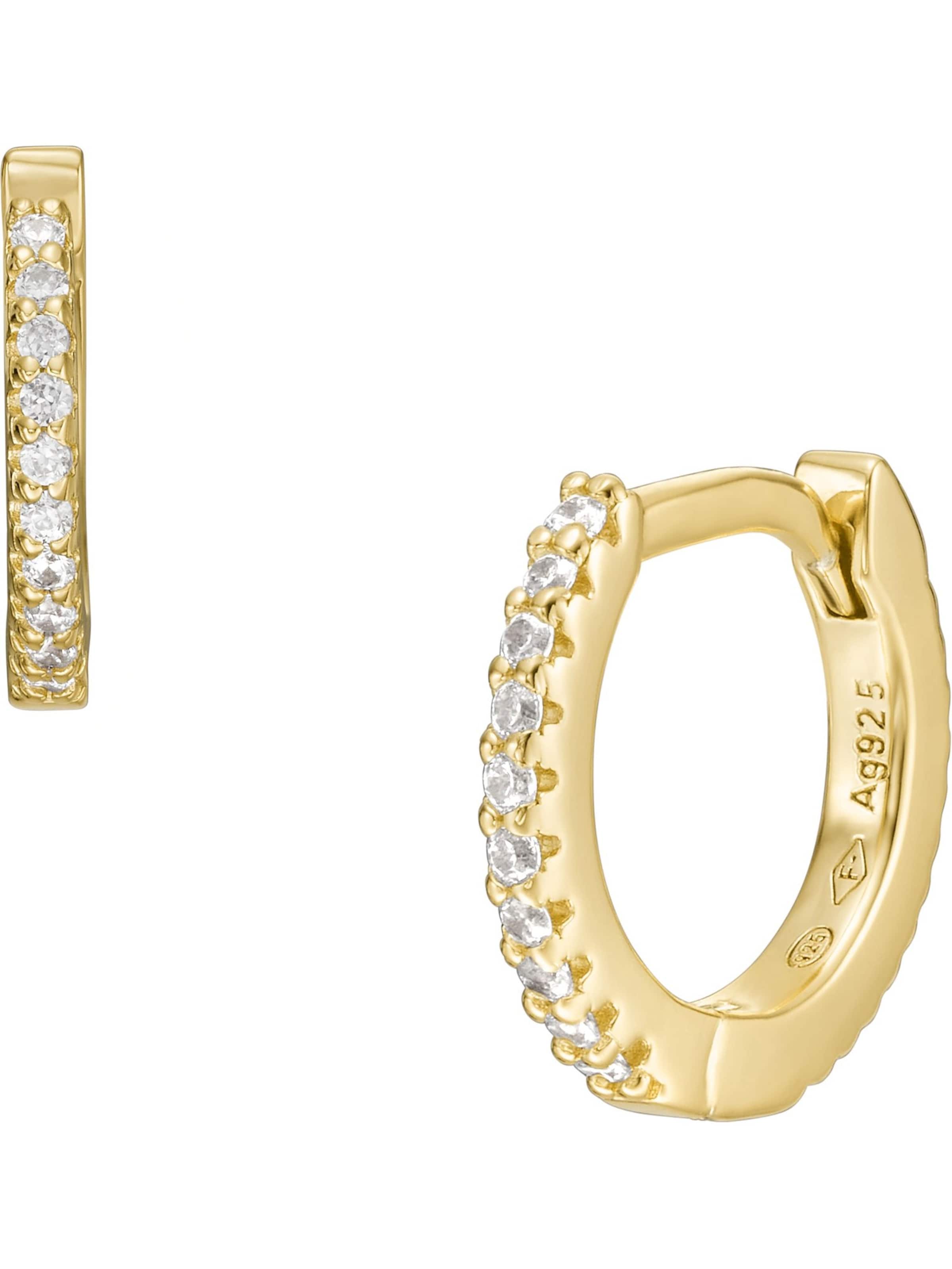 FOSSIL Ohrringe in Gold