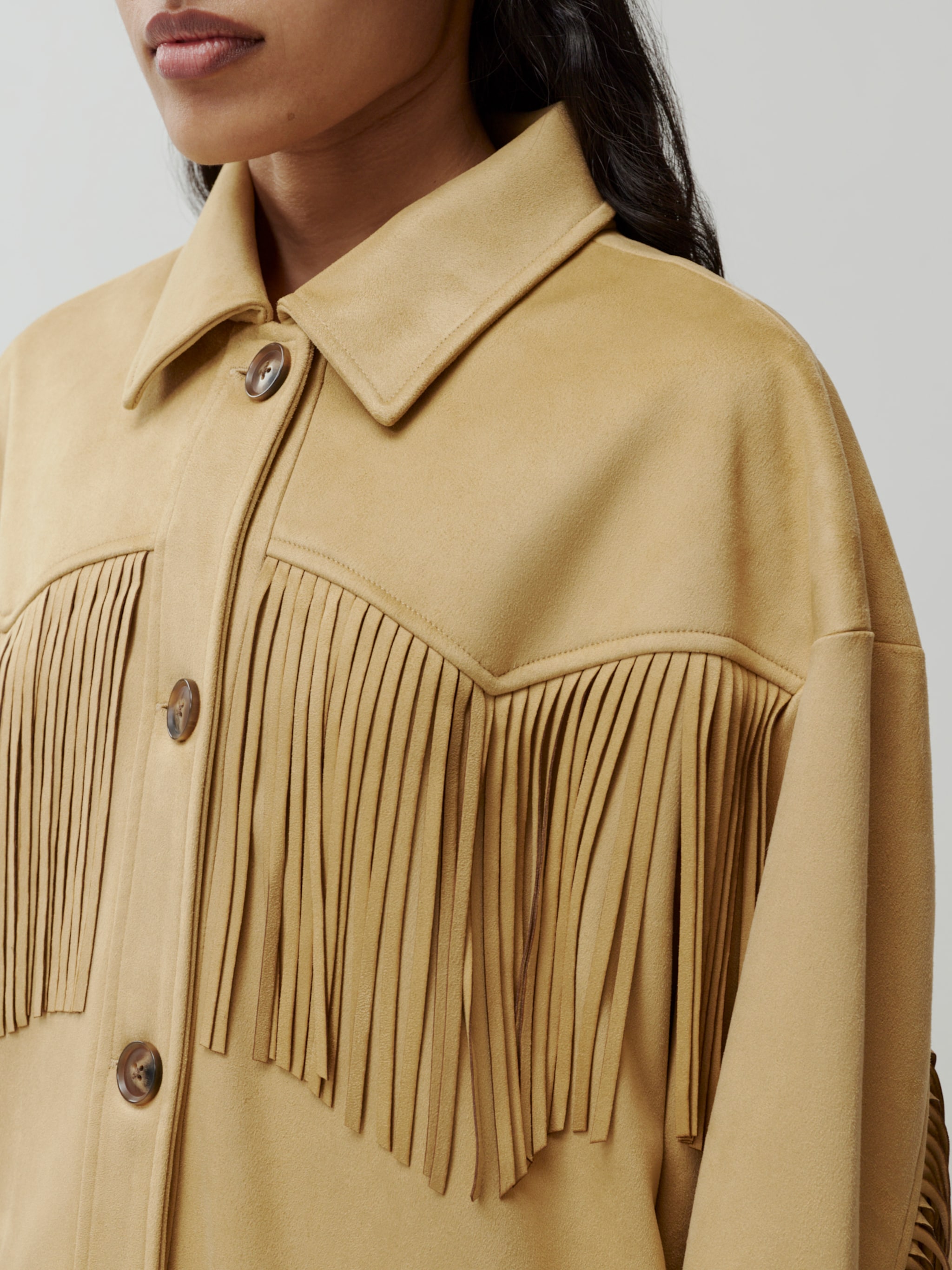 EDITED Produits Veste mi-saison 'Janeke' cappuccino