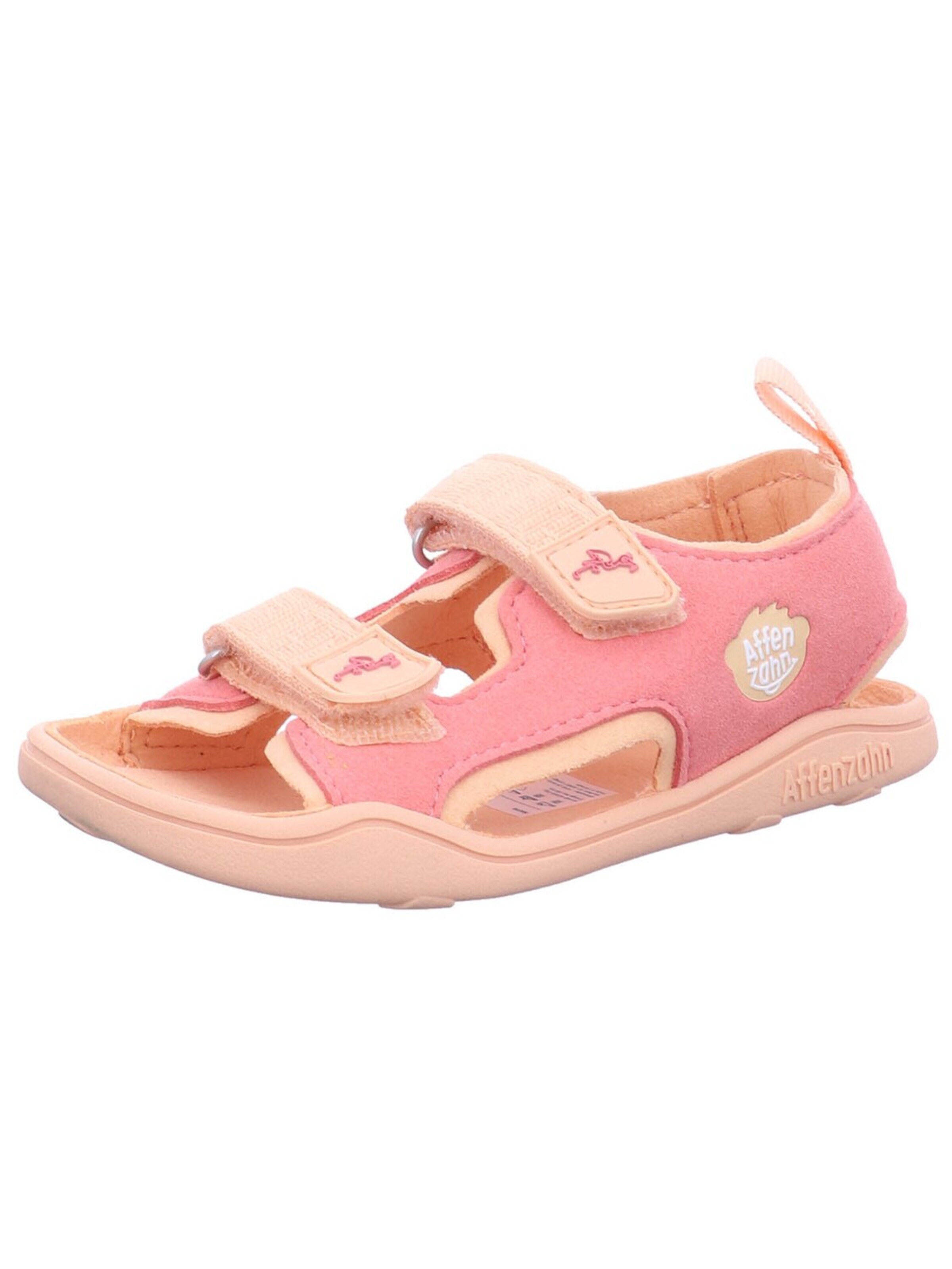 Affenzahn Sandal 'Sandale Mädchen 00392 40126 Kunststoff (Synthetik) in rot' in Pink: front