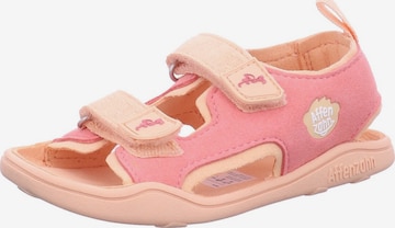 Affenzahn Sandale in Pink: Vorderseite