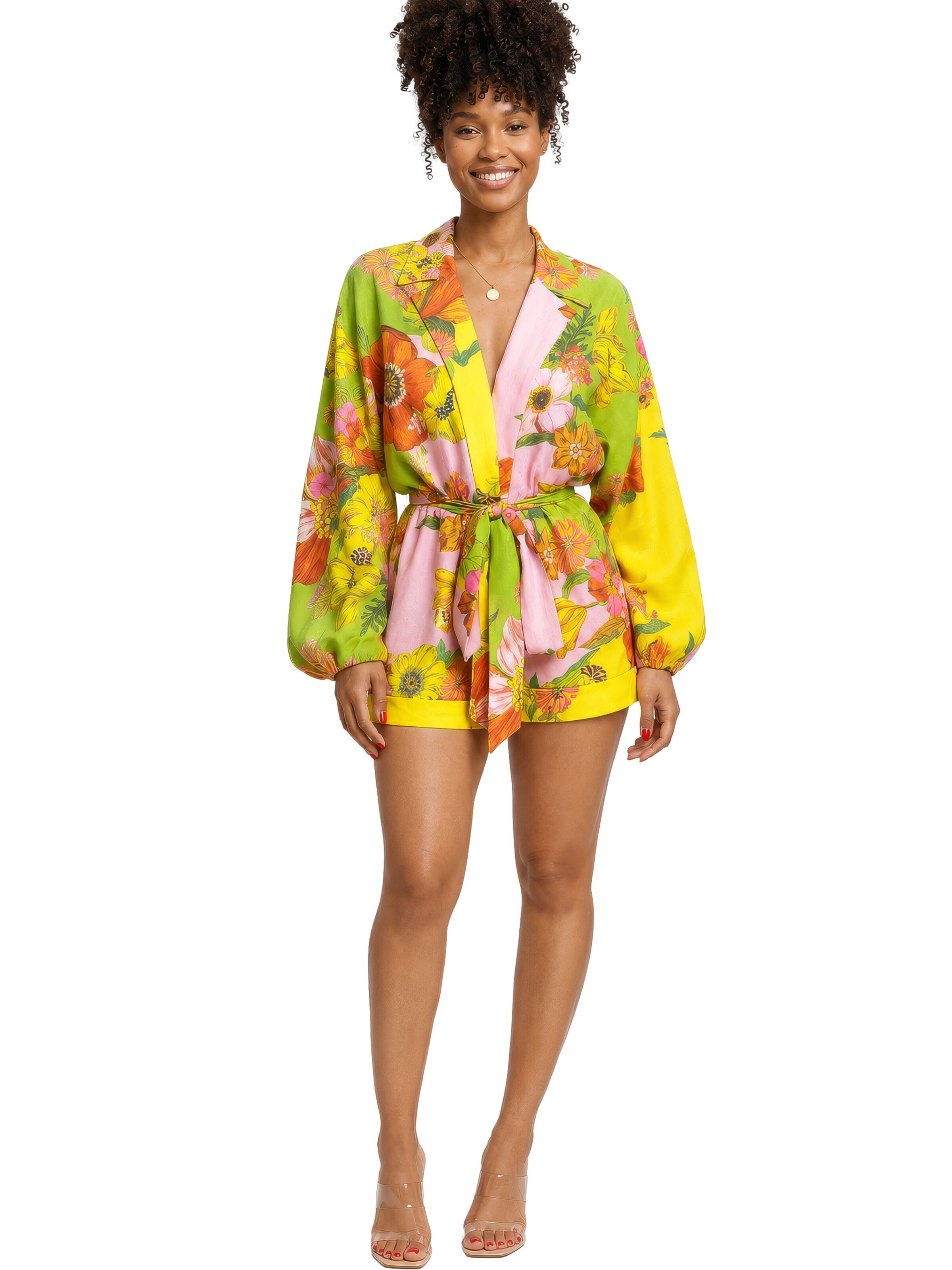 Fulgor Jumpsuit i L i blandingsfarvet, Produktvisning
