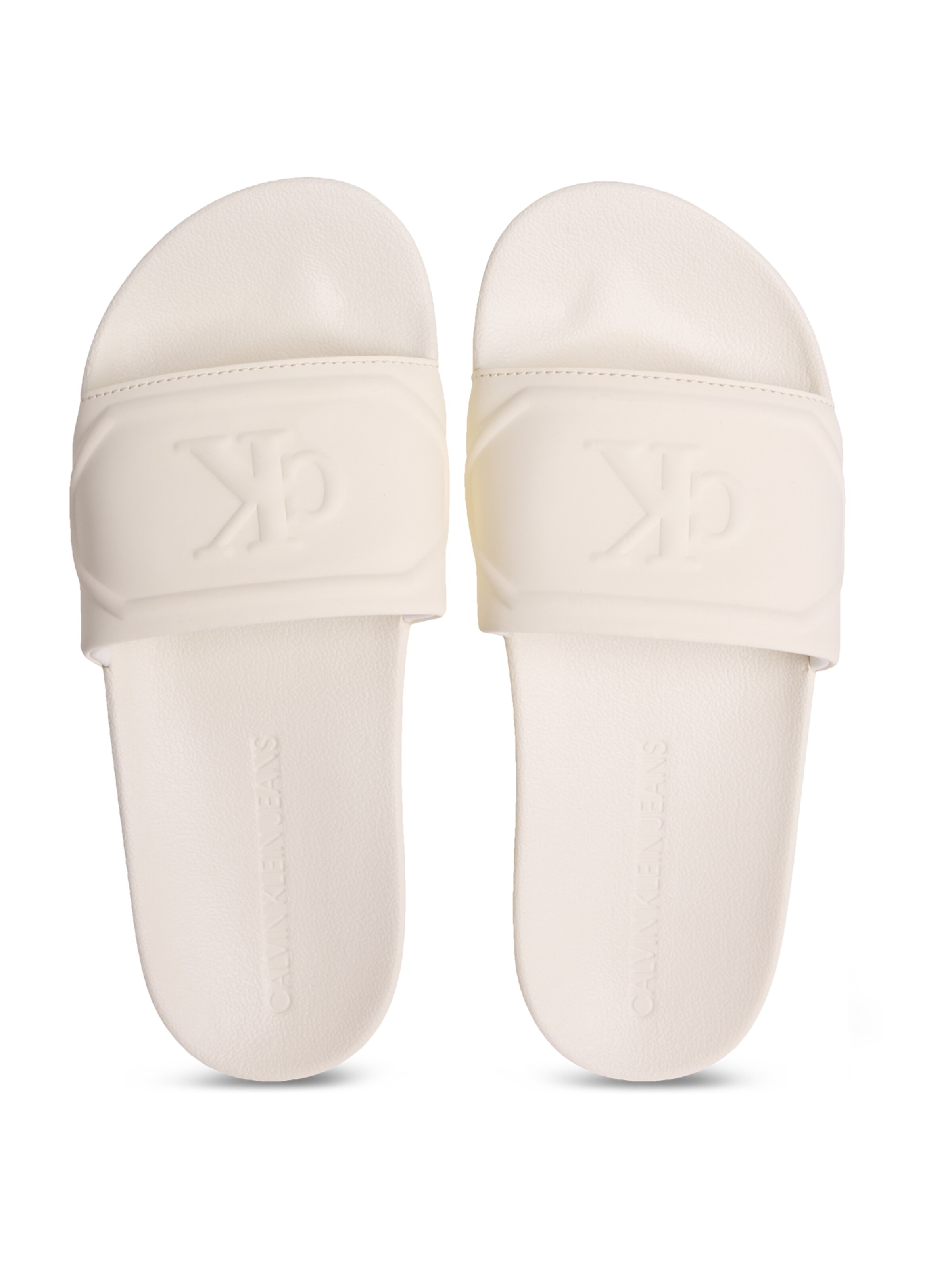 Calvin Klein Šľapky - Biela