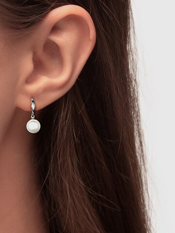 Boucles d'oreilles Heideman en argent : devant