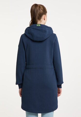 Schmuddelwedda Zip-Up Hoodie in Blue