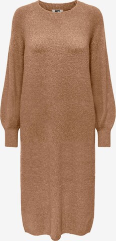 JDY Knitted dress 'Rue' in Brown: front