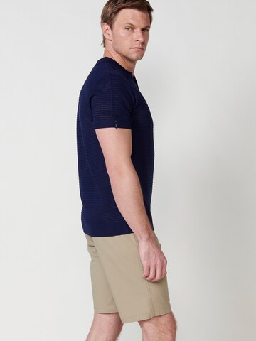 T-Shirt KOROSHI en bleu