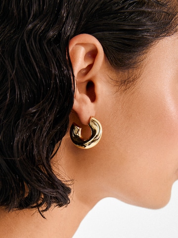 Pilgrim Náušnice 'Jennings' - Zlatá