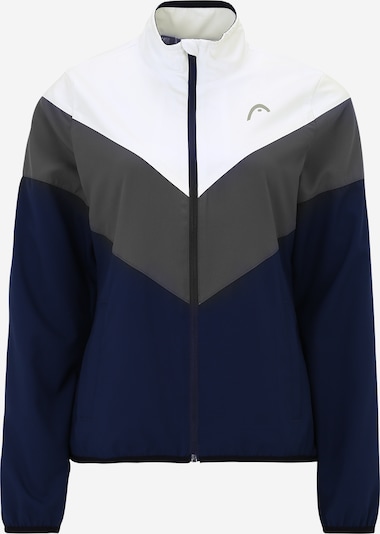 HEAD Αθλητικό μπουφάν 'CLUB 22' σε ναυτικό μπλε / ανθρακί / λευκό, Άποψη προϊόντος