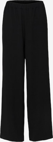 SELECTED FEMME Loosefit Bukser 'Tinni' i sort: forside