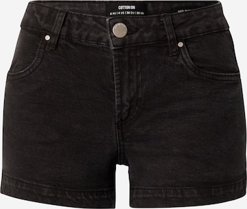 Cotton On Slim fit Jeans in Black: front