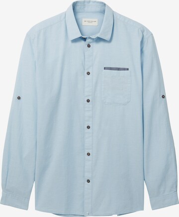 Camicia di TOM TAILOR in blu: frontale