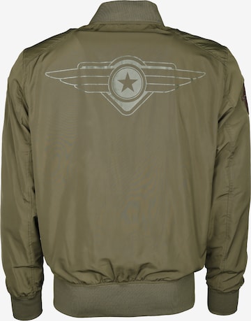 TOP GUN Bomberjacke in Grün