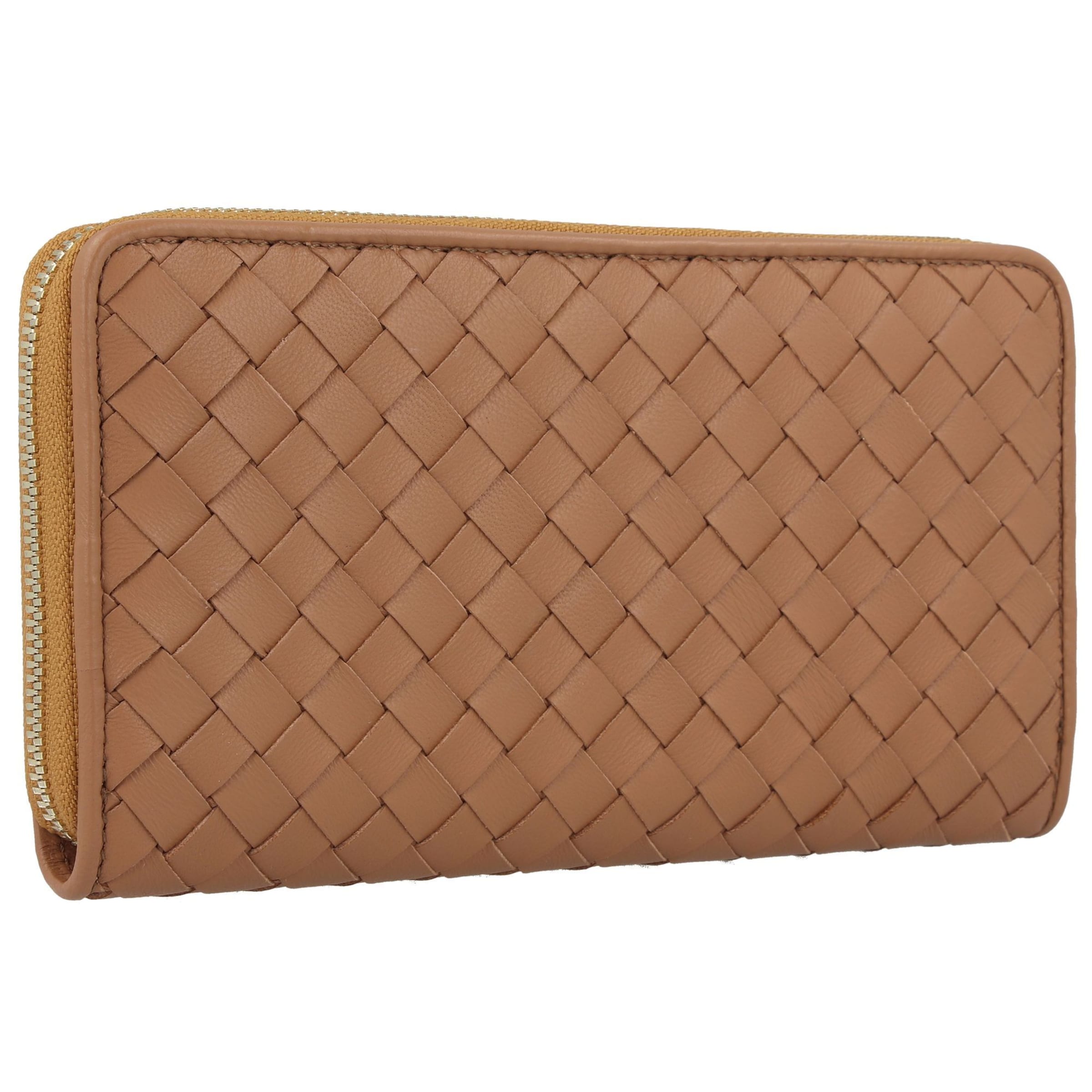 ABRO Wallet 'Piuma' in Brown