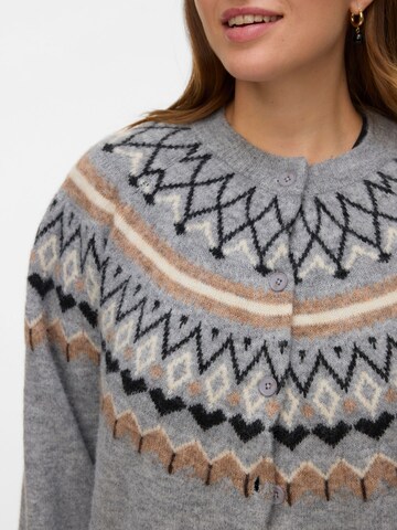 Vero Moda Curve Knit cardigan 'VMCTammy' in Grey
