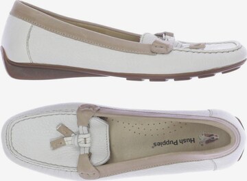 HUSH PUPPIES Flats & Loafers in 38 in White: front