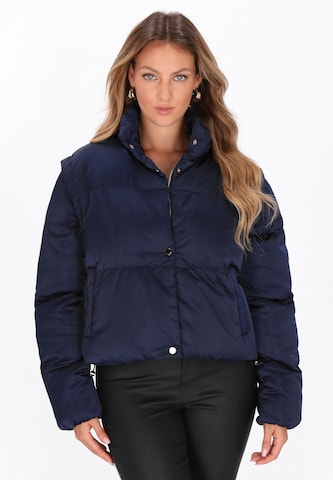 faina Winter jacket in Blue: front