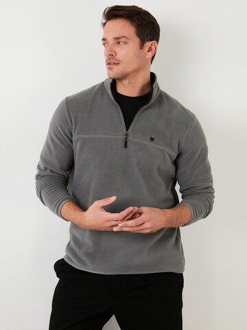 Buratti Sweater in Grey: front