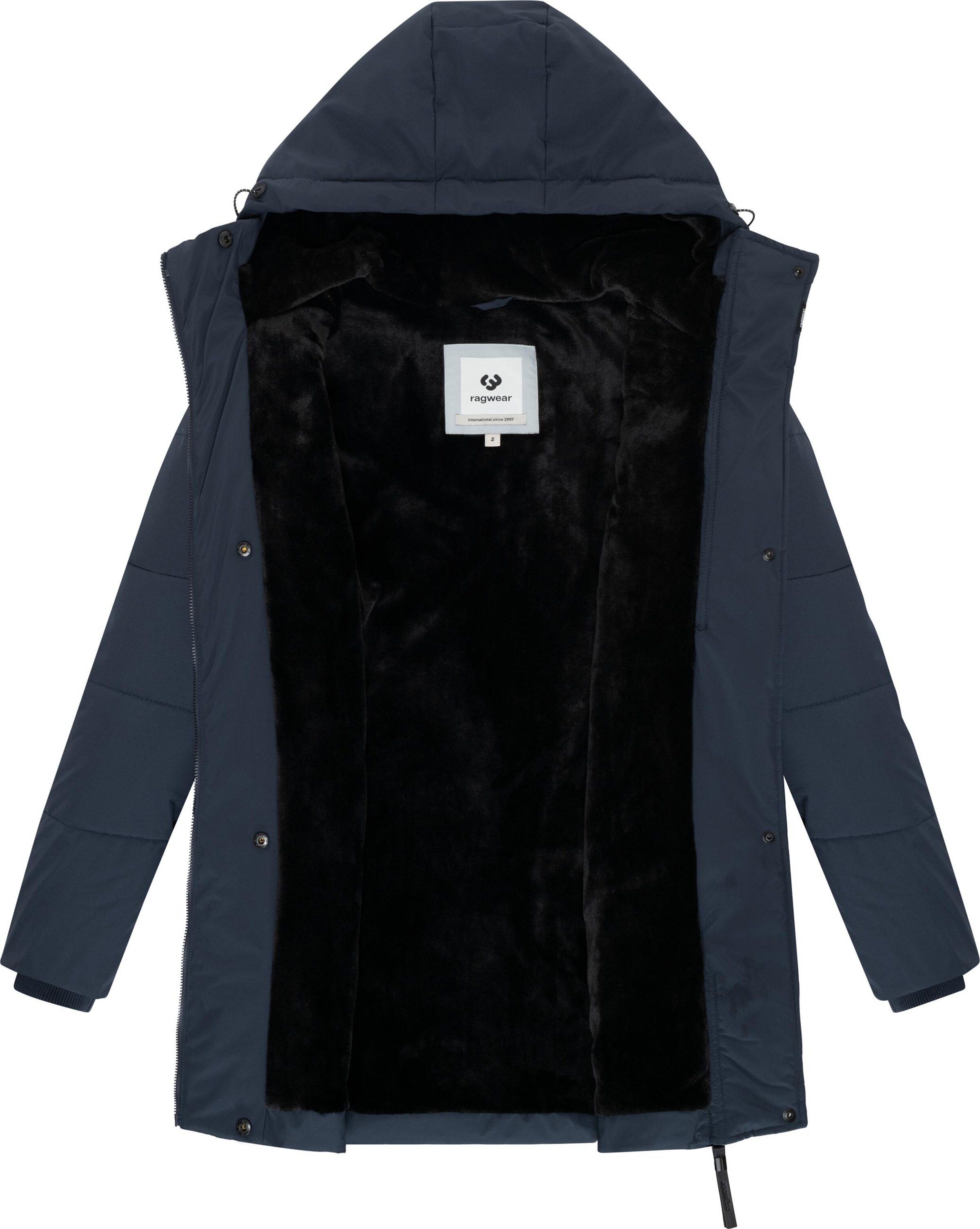 Ragwear Płaszcz zimowy 'Pevilla' w kolorze niebieski