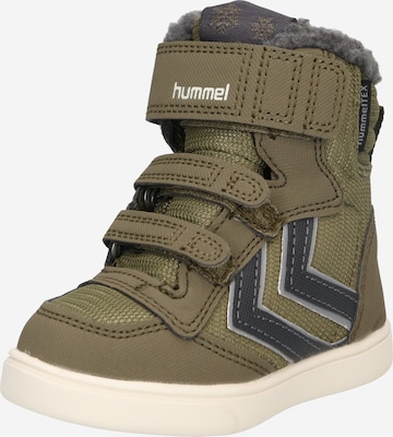 Hummel Boots in Green: front