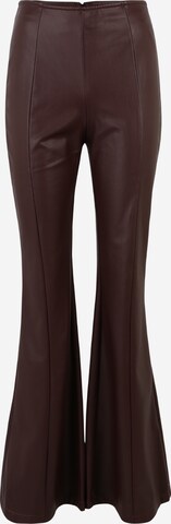 GUESS Flared Broek 'Sabella' in Bruin: voorkant