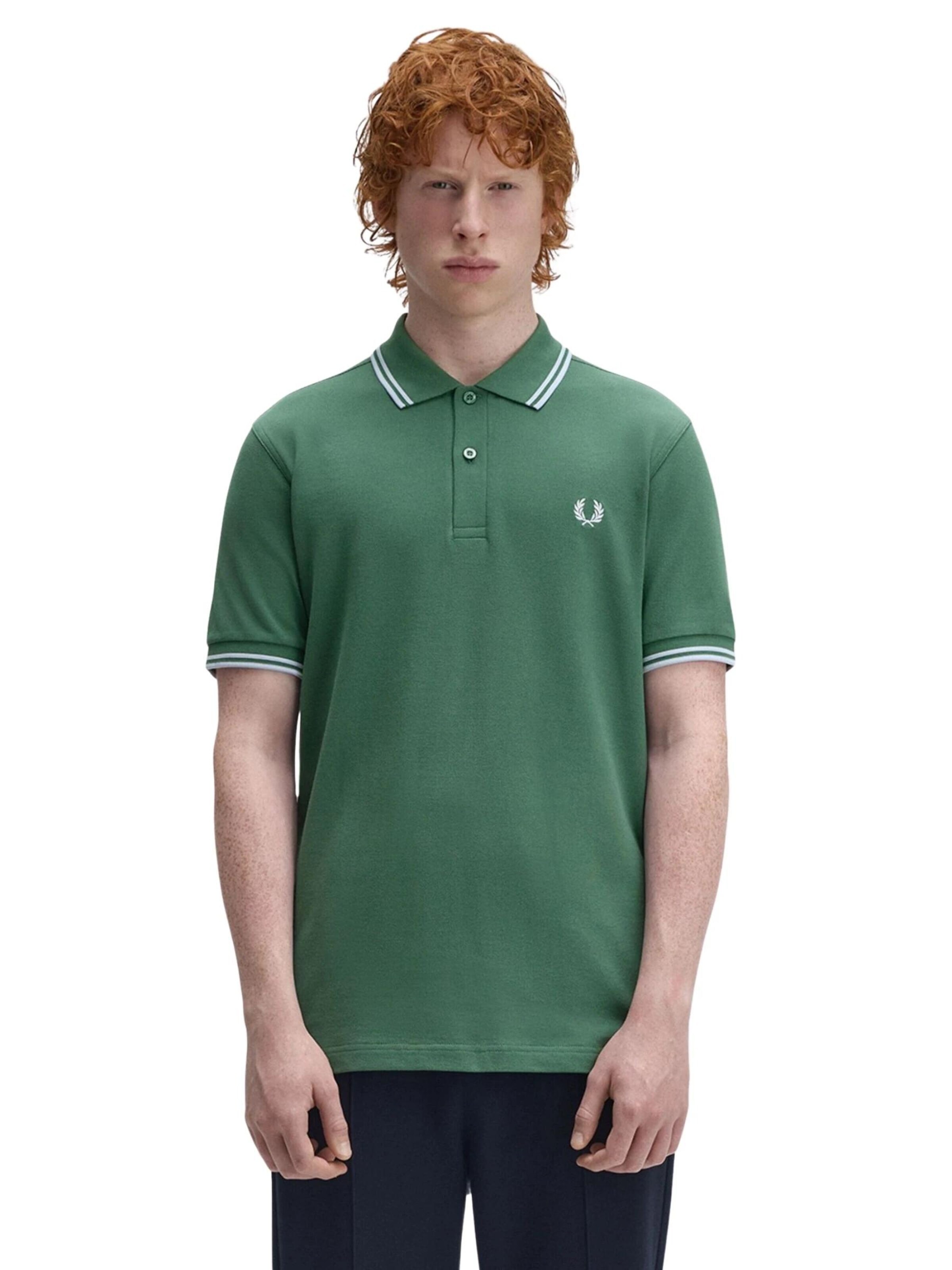 Fred Perry Tričko – zelená