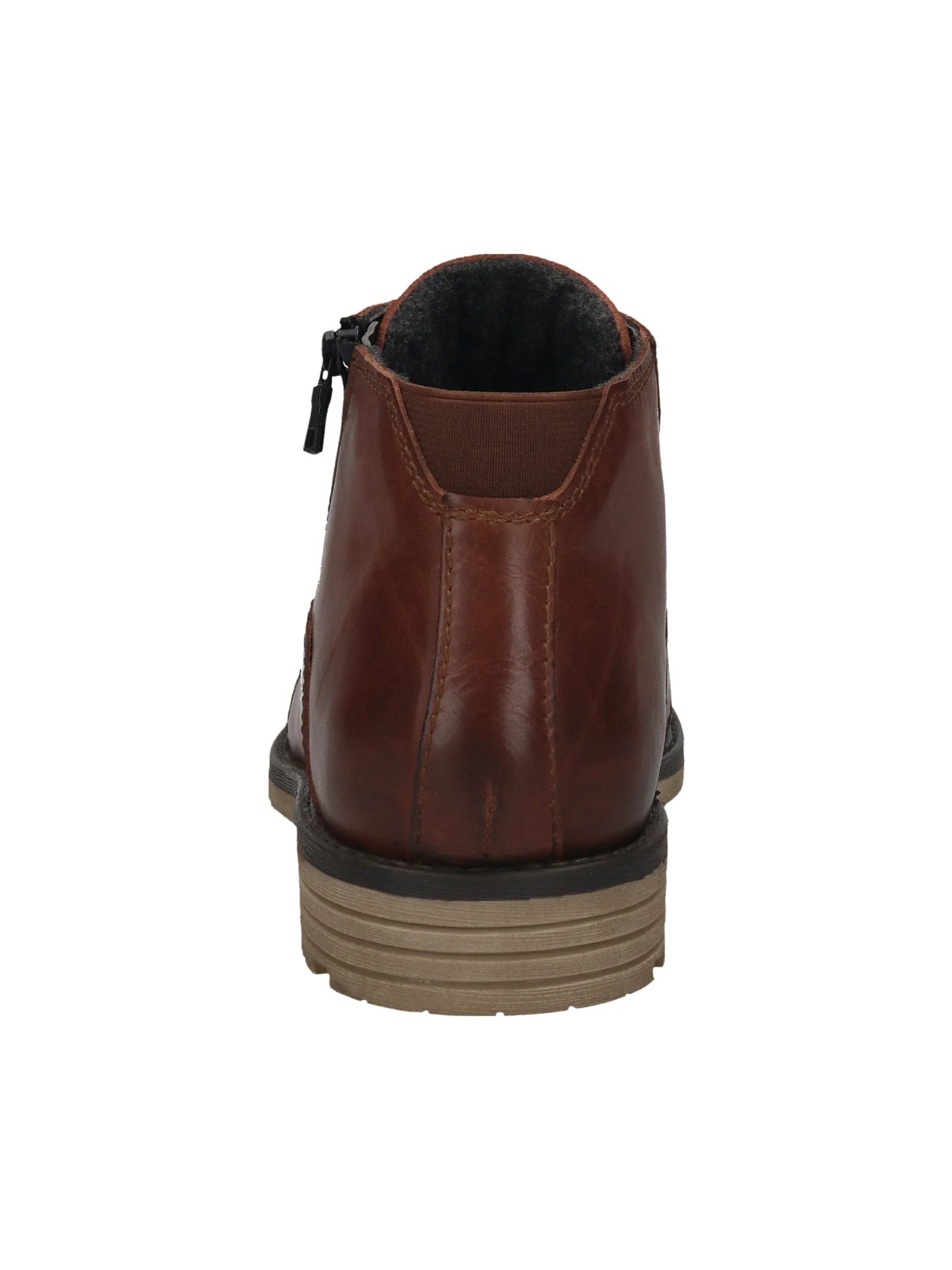 Bottes à lacets bugatti en marron