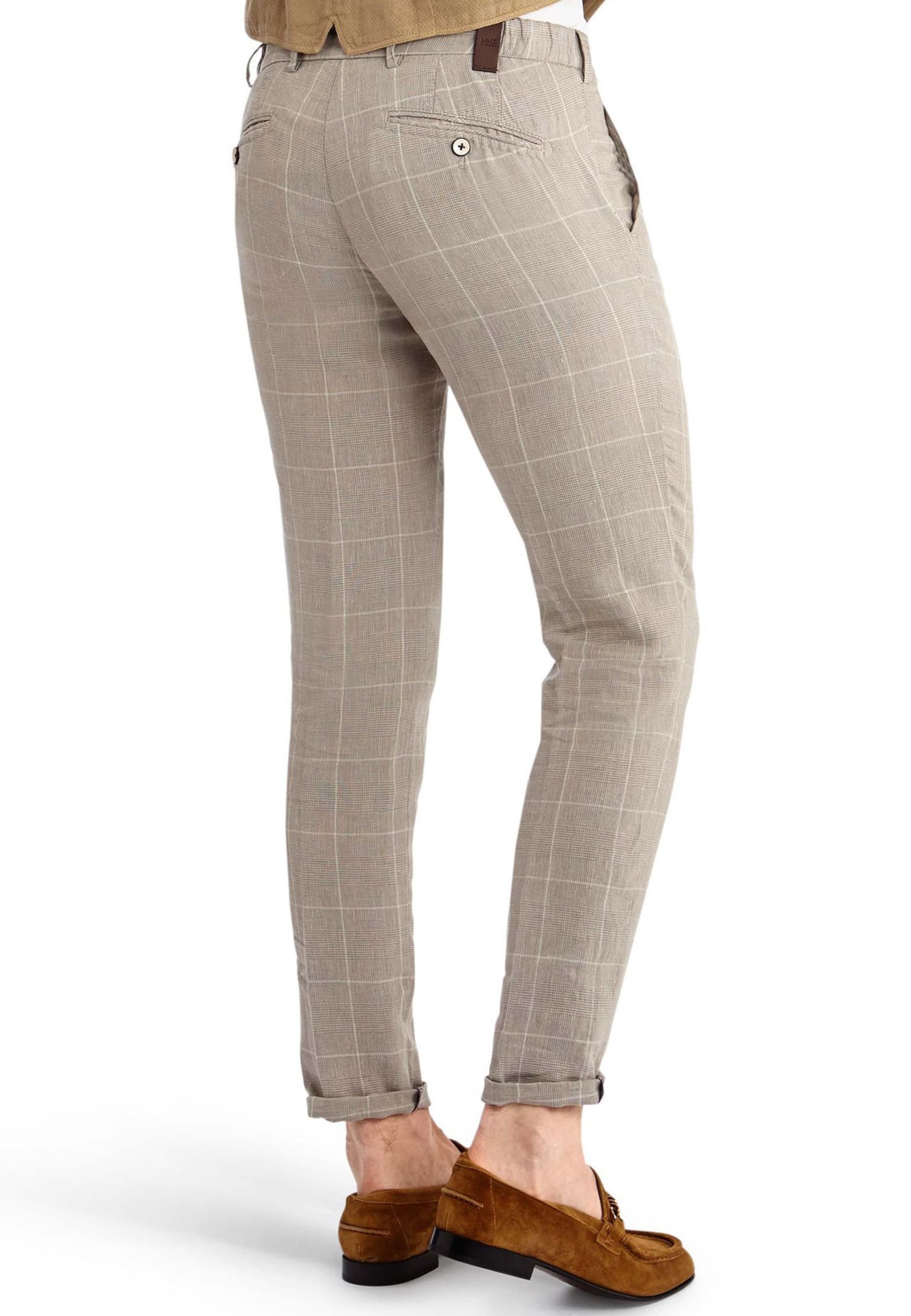 Regular Pantalon chino 'Cervus' MMX Germany en marron