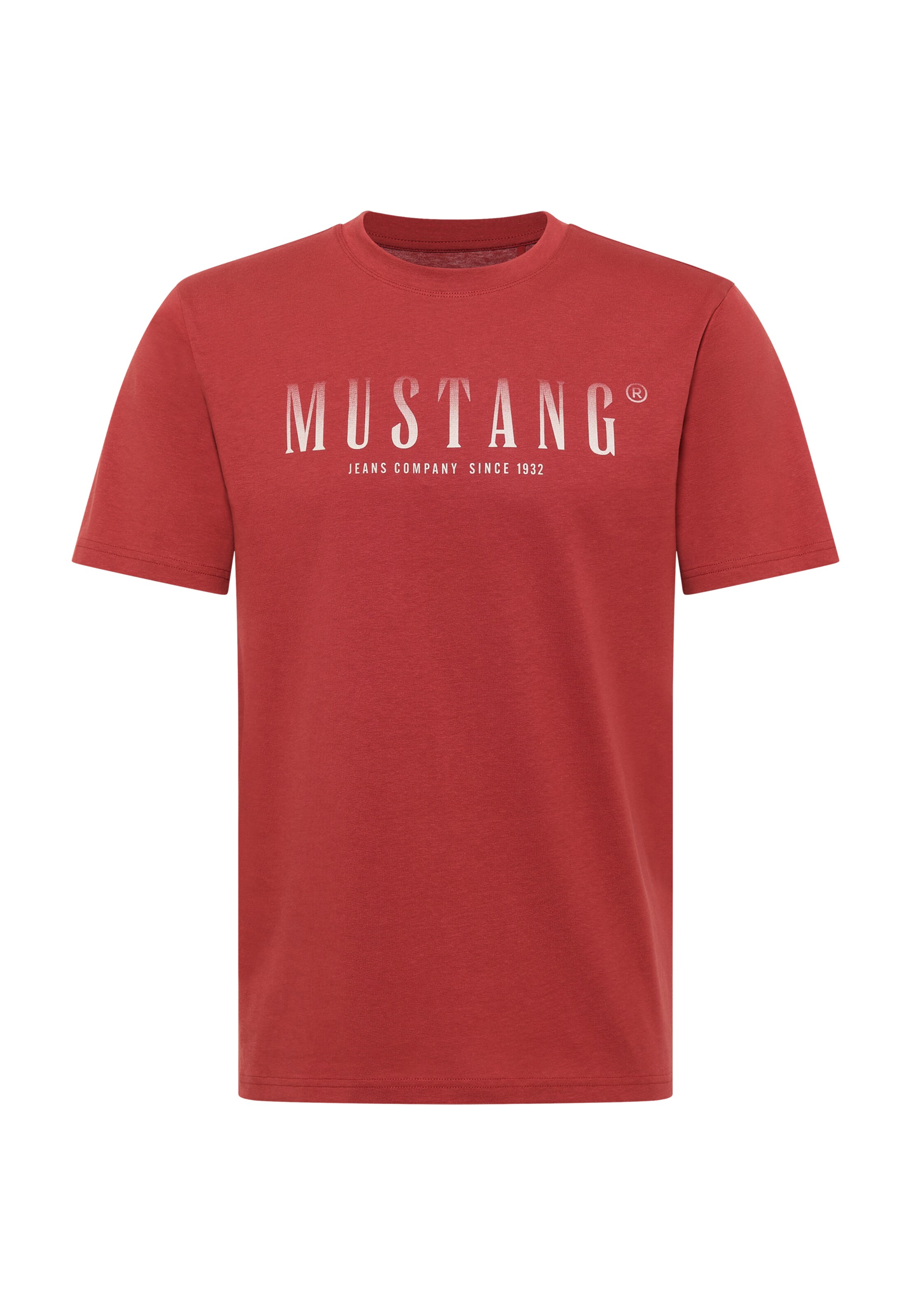 MUSTANG Shirt 'Austin' in Rot: Vorderseite