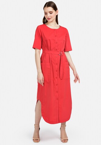HELMIDGE Sommerkleid in Rot