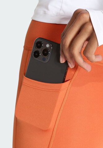 ADIDAS PERFORMANCE Skinny Sports trousers in Orange